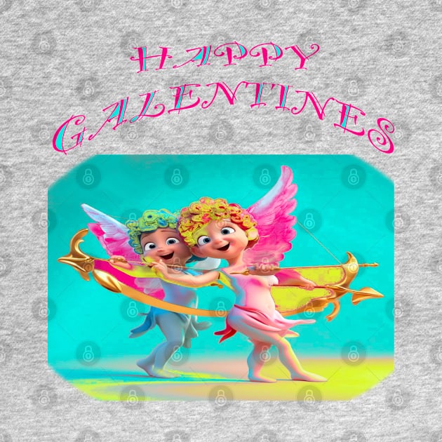 Happy Galentines day card by sailorsam1805